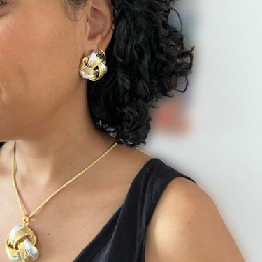 Two-tone Swrilen Jewelry Set