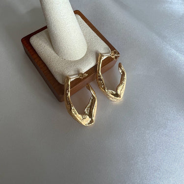 Irregular Hook Hoop Earring