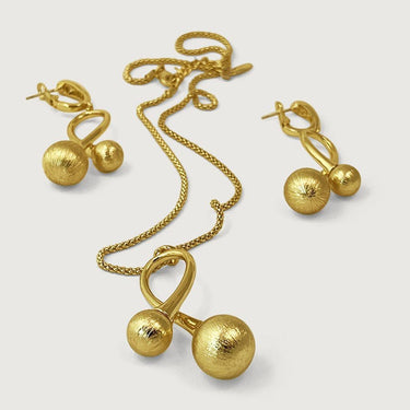 Cross Ball Jewelry Set