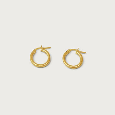 Yeneh Kids Mini Hoop Earrings in 18k Gold
