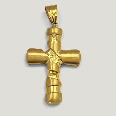 Every Angel Cross Pendant in 18k Gold
