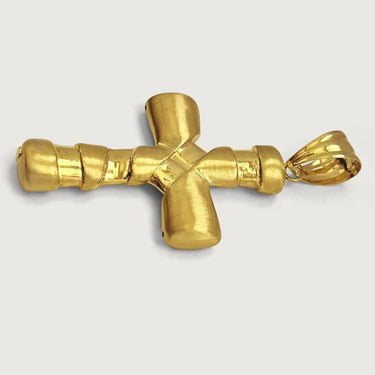 Every Angel Cross Pendant in 18k Gold