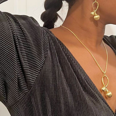 Cross Ball Jewelry Set