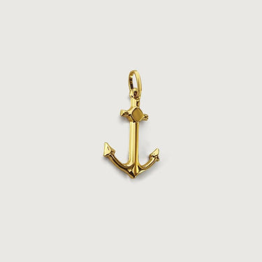 Cross Anchor in 18K Gold