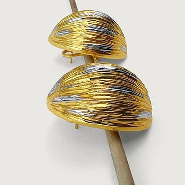 Euphoria Muse Clip Earrings in 18K Gold
