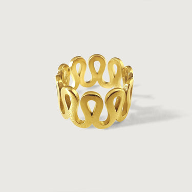 Elsa Wavy Ring