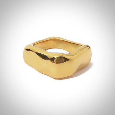 Geo Square Chunky Ring