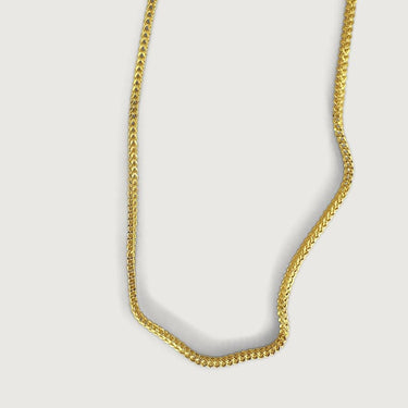 Ikan Interlock Chain Necklace in 18K Gold