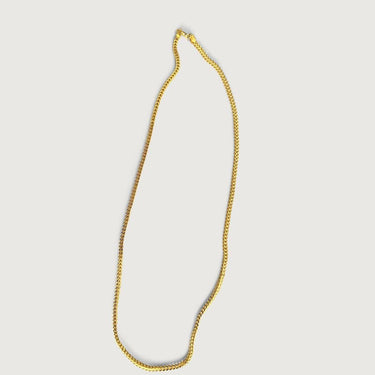 Woven Gold Chain Necklace in 18k Gold