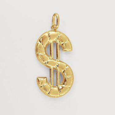 Dollar Muse Charm Pendant