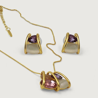 Multi Gemstone Jewelry Set