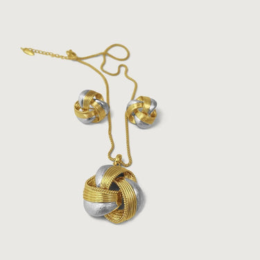 Two-tone Swrilen Jewelry Set