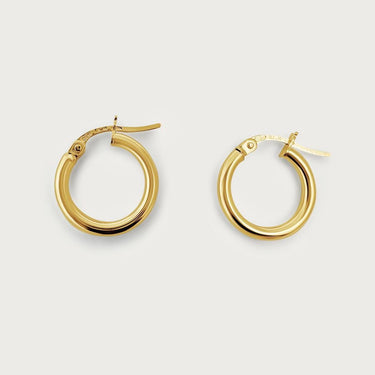 Yeneh Kids Mini Hoop Earrings in 18k Gold