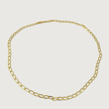 Chain Link & Necklace in Solid 18K Gold