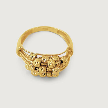 Ima Beaded Ring in 18k Gold