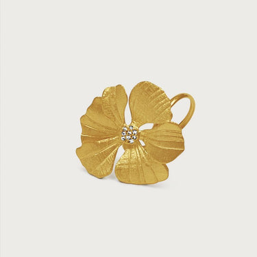Nida Flower Ring in Sterling Silver