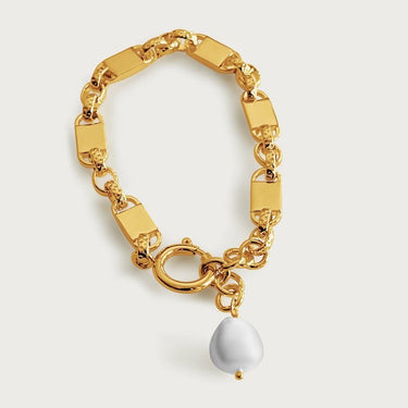 Padlock Pearl Bracelet