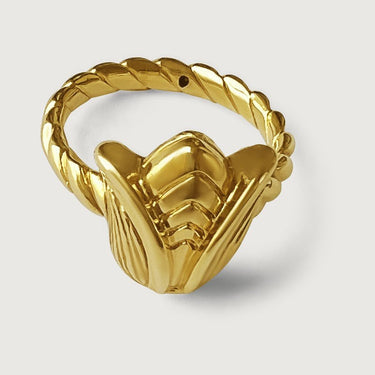 Seed Muse Ring in solid 18k Gold