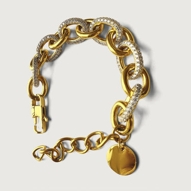 Two-tone Bold Oval Muse Jewelry Set