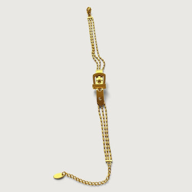 Rice Bead Small Buckle Bracelet