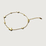 Hearty Charm Chain Anklet in Sterling Silver