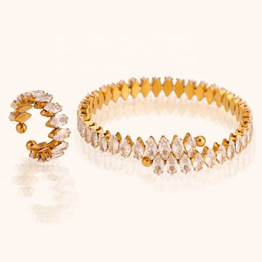 Aurora Luxe Bangle & Ring