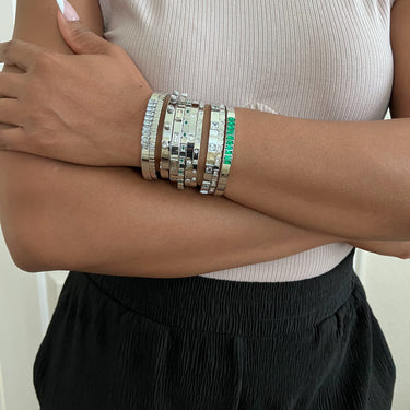 Maeve Nob Crystal Bangle