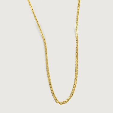 4mm - Pig Nose Links Chain Necklace in 18Kt Gold