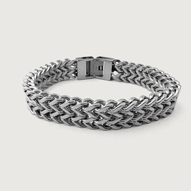 Riso Silver Links Chain Bracelet