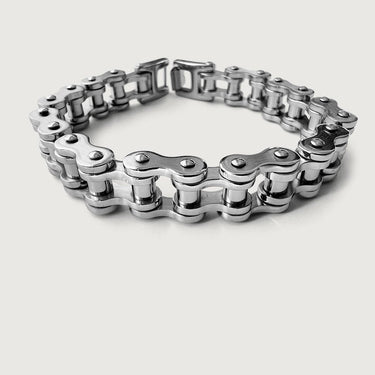Bikers Style Chain Bangle Bracelet
