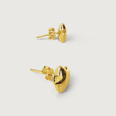 Star Stud Earrings in 18Kt Gold