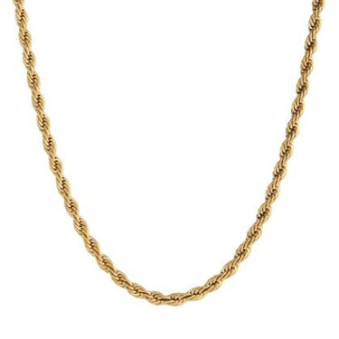 Rope Chain - 3mm in 18Kt Gold