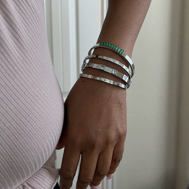 Maeve Crystal Star Bangle