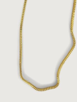 Ikan Interlock Chain Necklace in 18K Gold