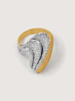 Contour Muse Two-tone Ring