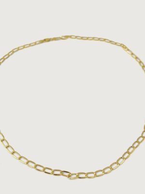 Chain Link & Necklace in Solid 18K Gold