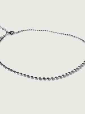 Silver Leg Chain Anklet in Sterling Silver