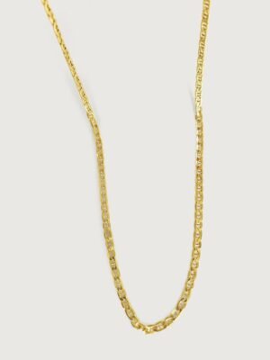 4mm - Pig Nose Links Chain Necklace in 18Kt Gold