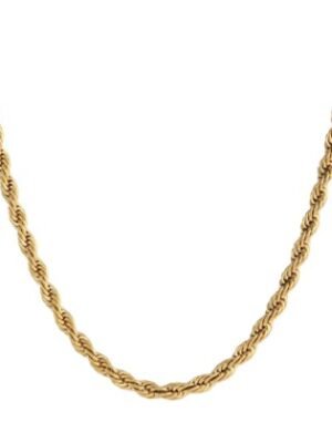 Rope Chain - 3mm in 18Kt Gold