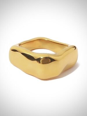 Geo Square Chunky Ring